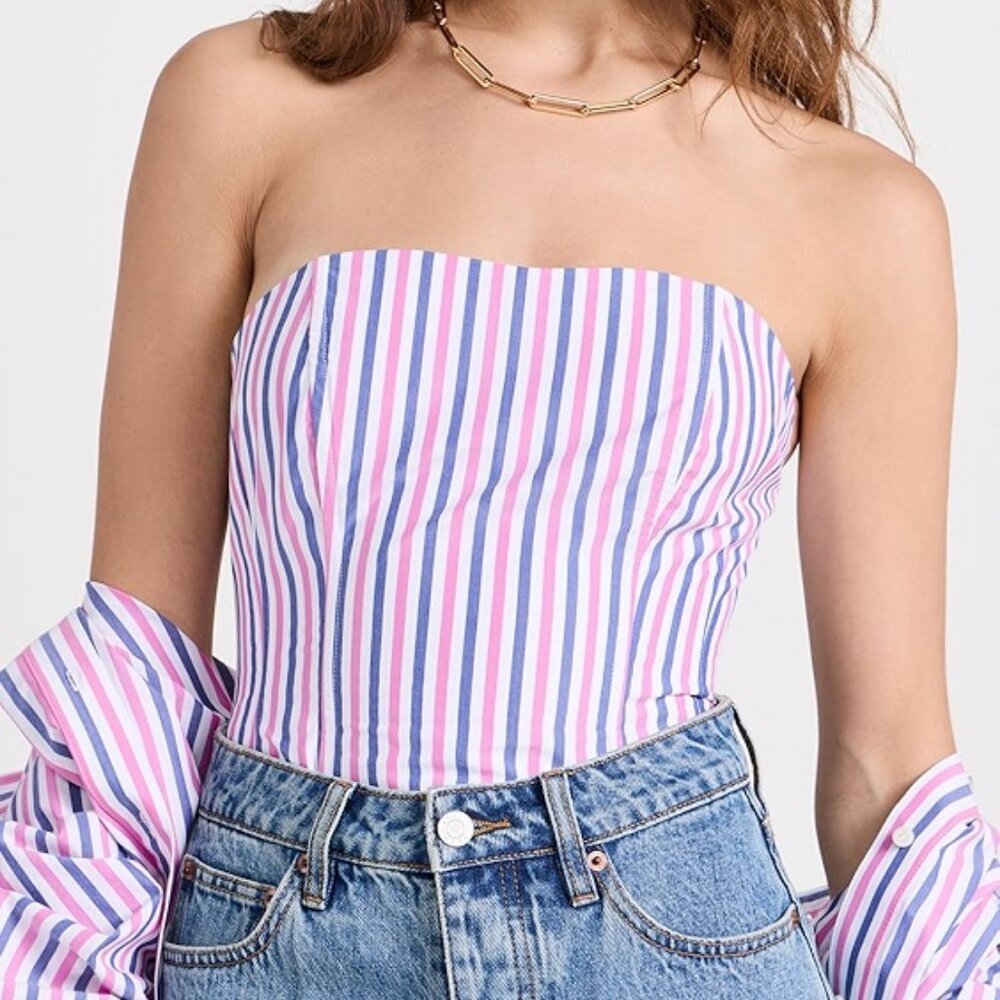 Favorite Daughter "Lanai" Strapless Bustier Top